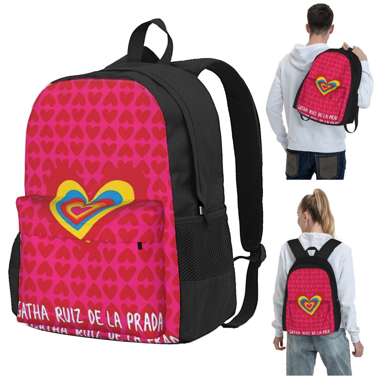 Women Bags Prada - Agatha Ruiz-De La-Prada Tas Ransel Pola