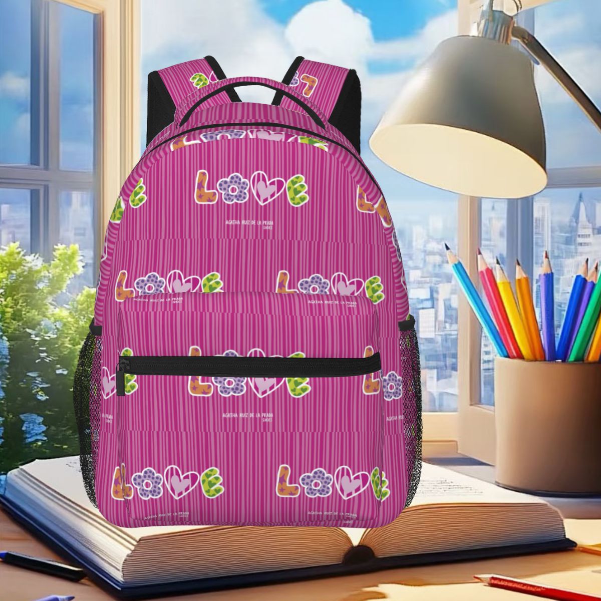Women Bags Prada - Agatha Ruiz-De La-Prada Pola Ransel Pelajar