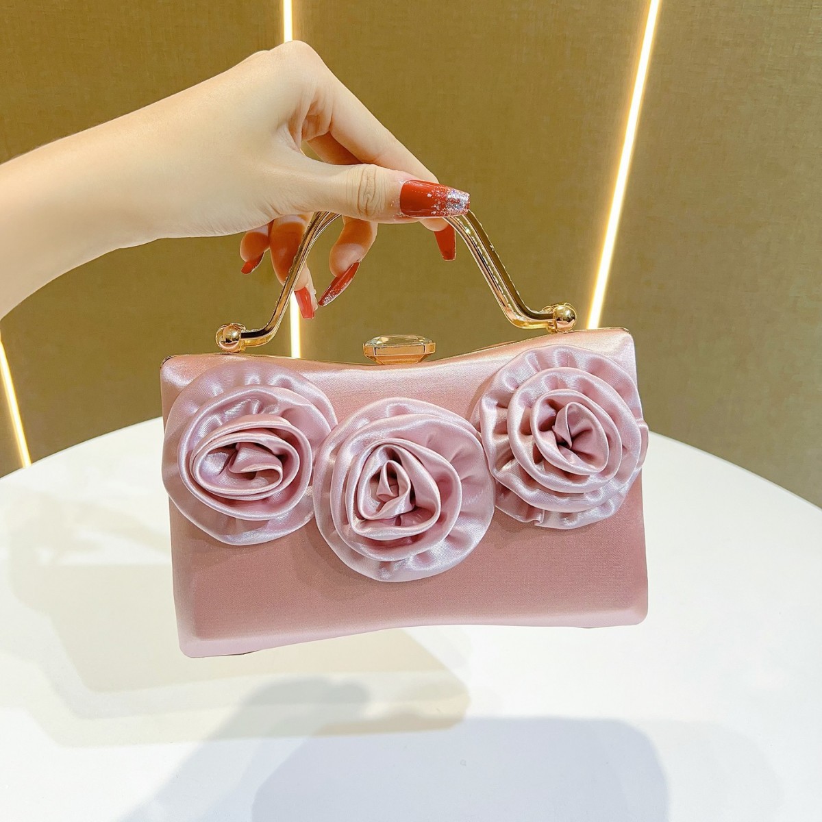 Clutch Bag Evening - Tas Selempang Berlian Wanita Clutch Malam