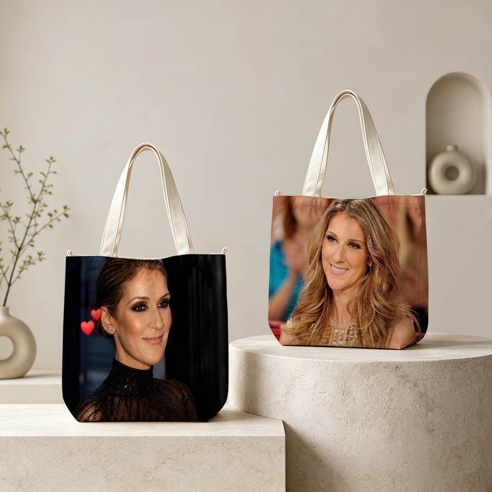 Women Bags Canada - C-C-Celine D-Dion-Canada-Singer Tote Bag untuk Wanita