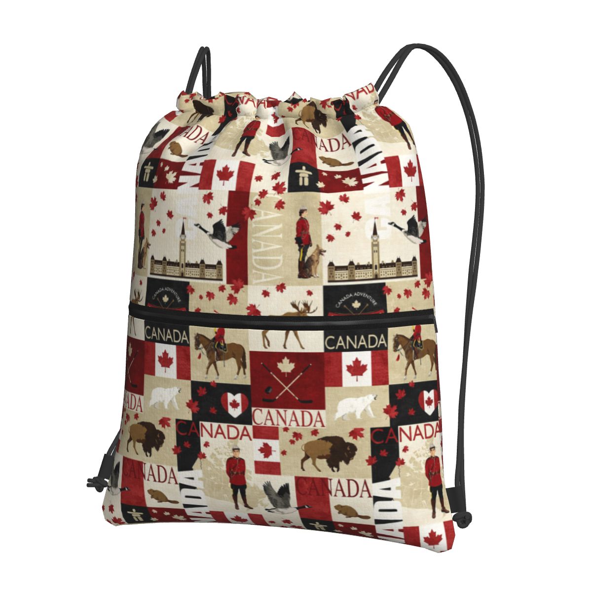 Women Bags Canada - Ransel Budaya Nasional Bendera Kanada Tas