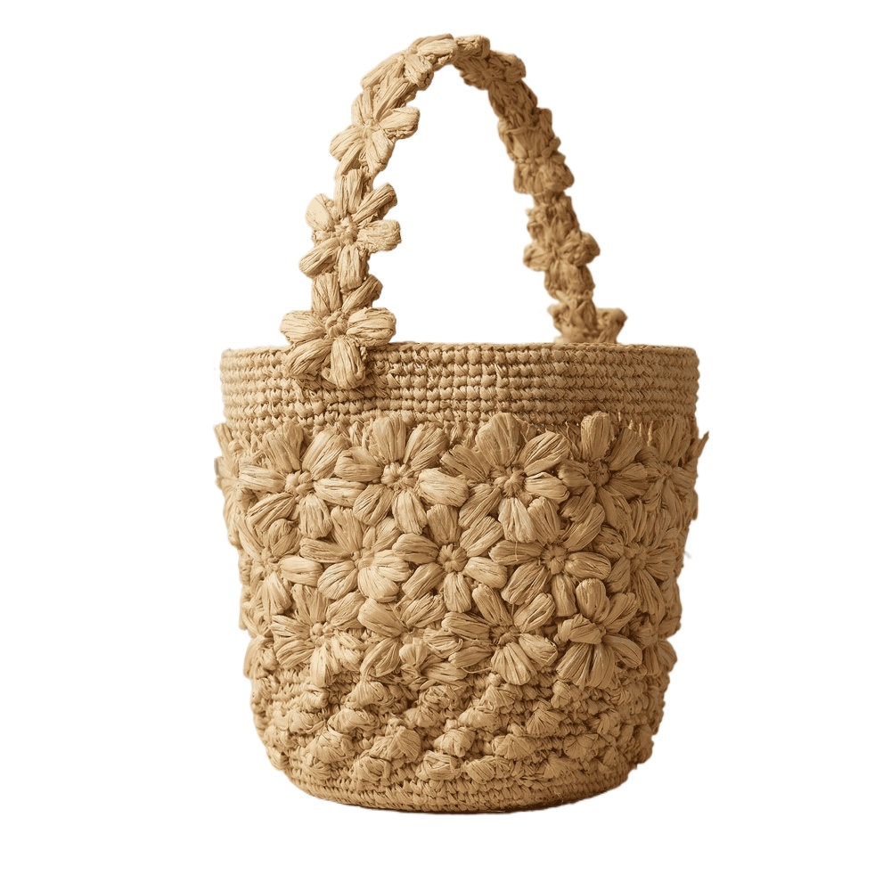 Women'S Raffia Bags - Tas Anyaman Rafia Musim Panas Wanita,
