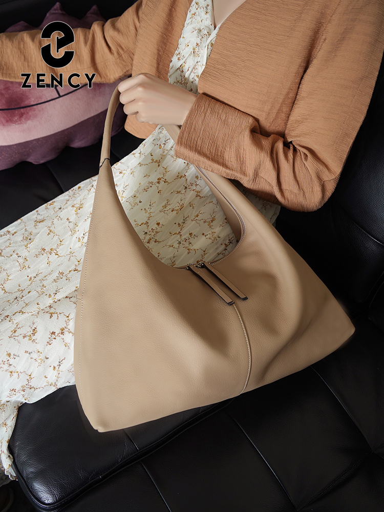 Tas Hobo Kulit Asli Wanita Zen - Women'S Bags For Work ulasan dan harga