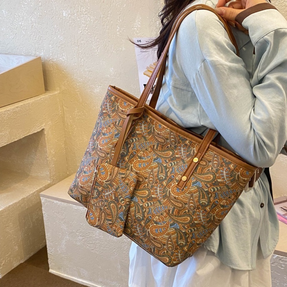 2 Buah Tas Tote Kapasitas Besa - Women'S Bags For Work ulasan dan harga