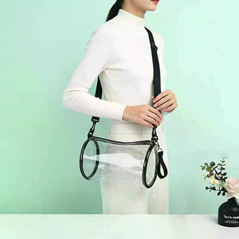 Tas Selempang Laser Transparan - Women'S Crossbody Bags ulasan dan harga
