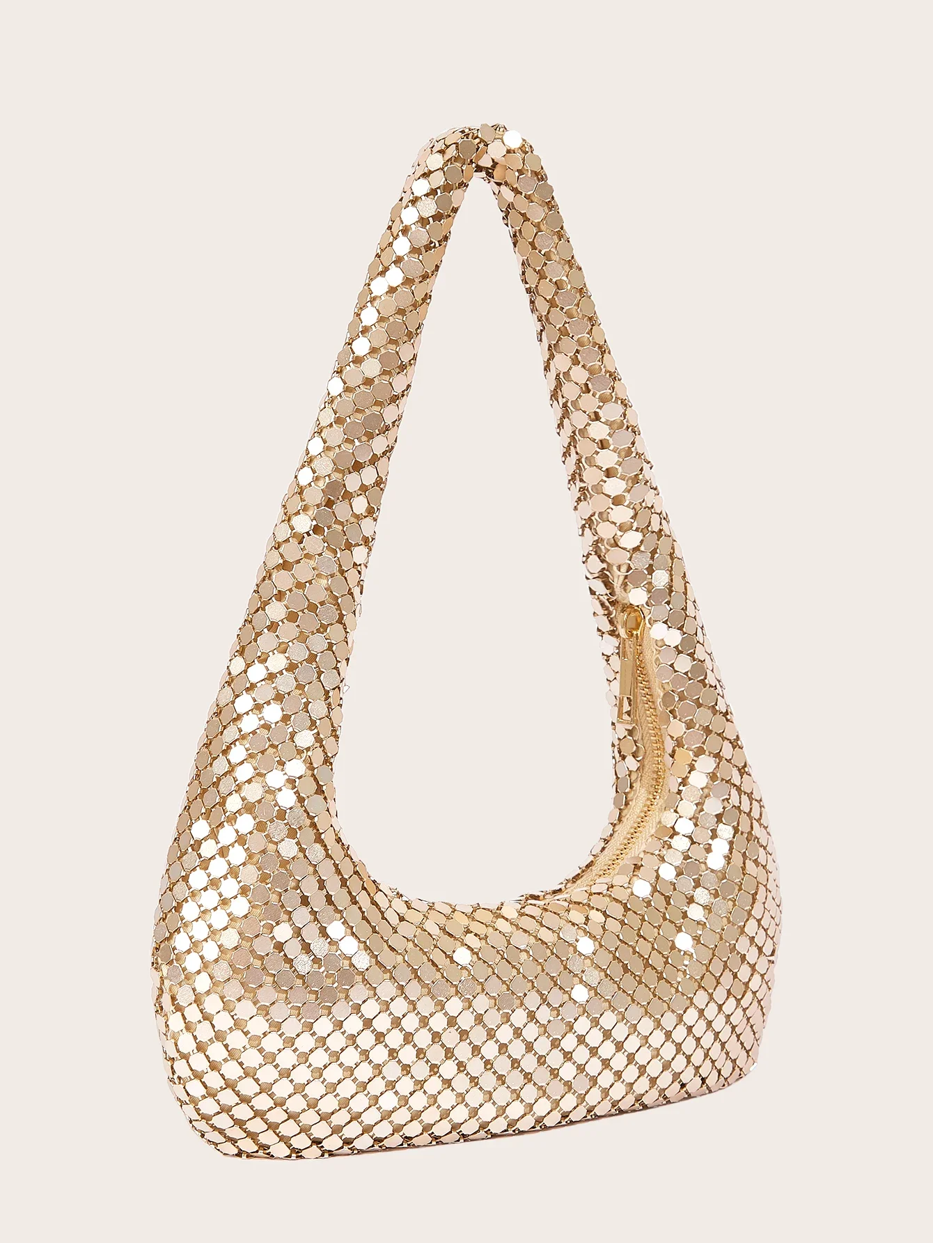 Tas Ketiak Logam Berkilauan Ke - Clutch Bag Evening ulasan dan harga