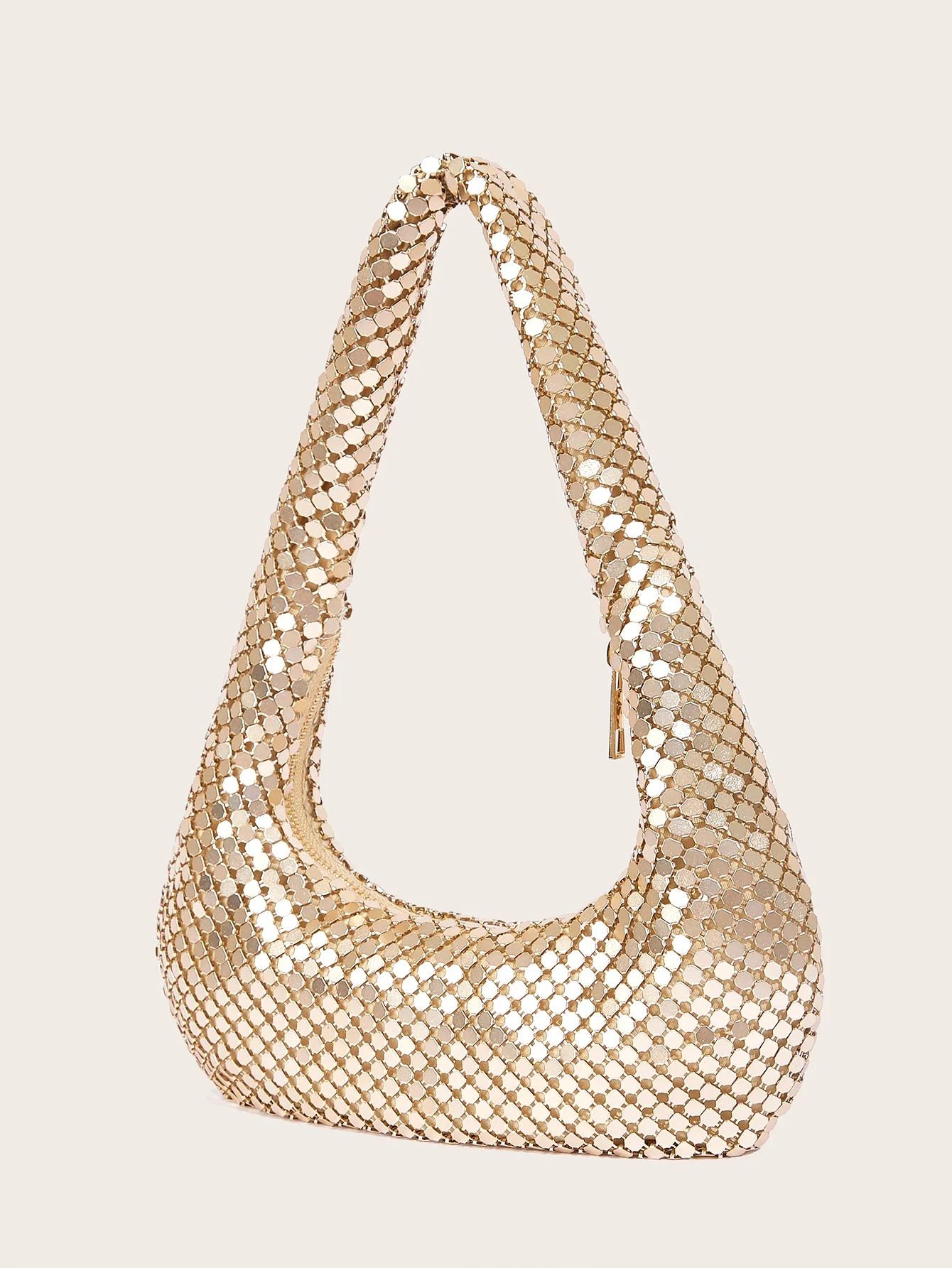 Tas Ketiak Logam Berkilauan Ke - Clutch Bag Evening ulasan dan harga