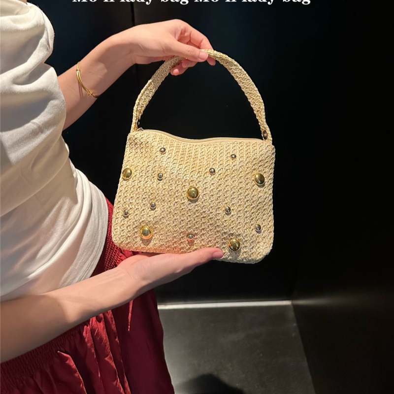 Tas Selempang Anyaman Jerami S - Women'S Raffia Bags ulasan dan harga