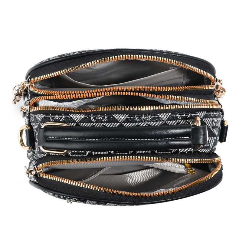 Tas mini bundar 3-in-1 dengan  - Women'S Crossbody Bags ulasan dan harga