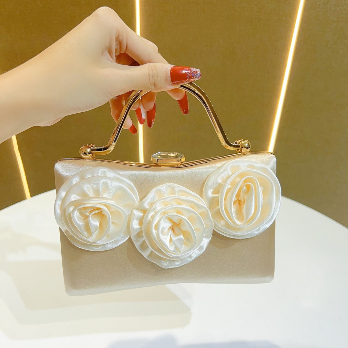 Tas Selempang Berlian Wanita C - Clutch Bag Evening ulasan dan harga