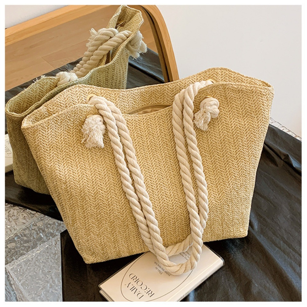 Tas Pantai Musim Panas Baru Ka - Women'S Raffia Bags ulasan dan harga