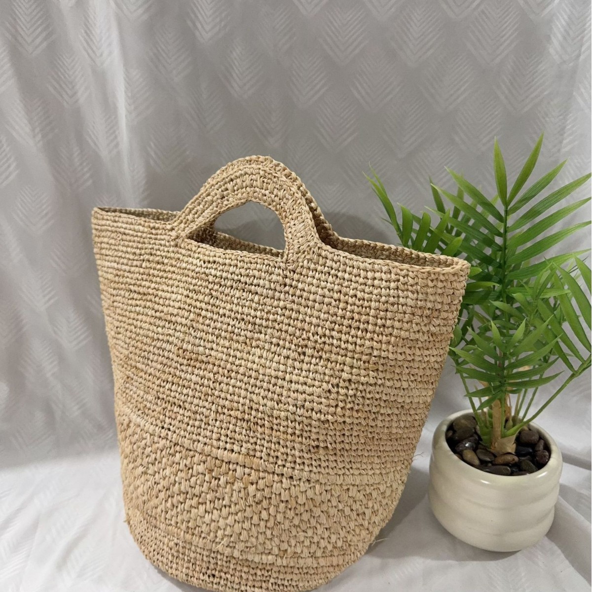 Tas Jerami Bohemian Raffia Bua - Women'S Raffia Bags ulasan dan harga