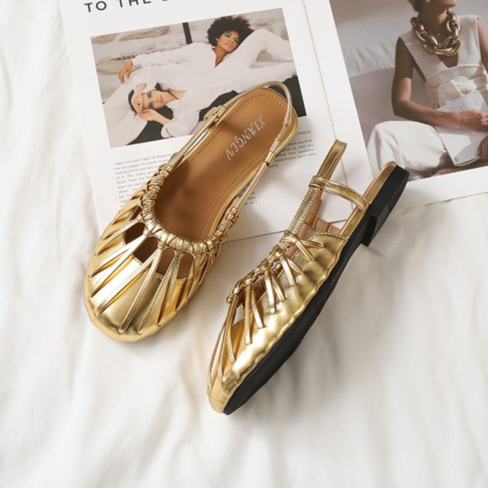 Sandal Wanita Datar Tali Anyam - Women Bags And Shoes ulasan dan harga
