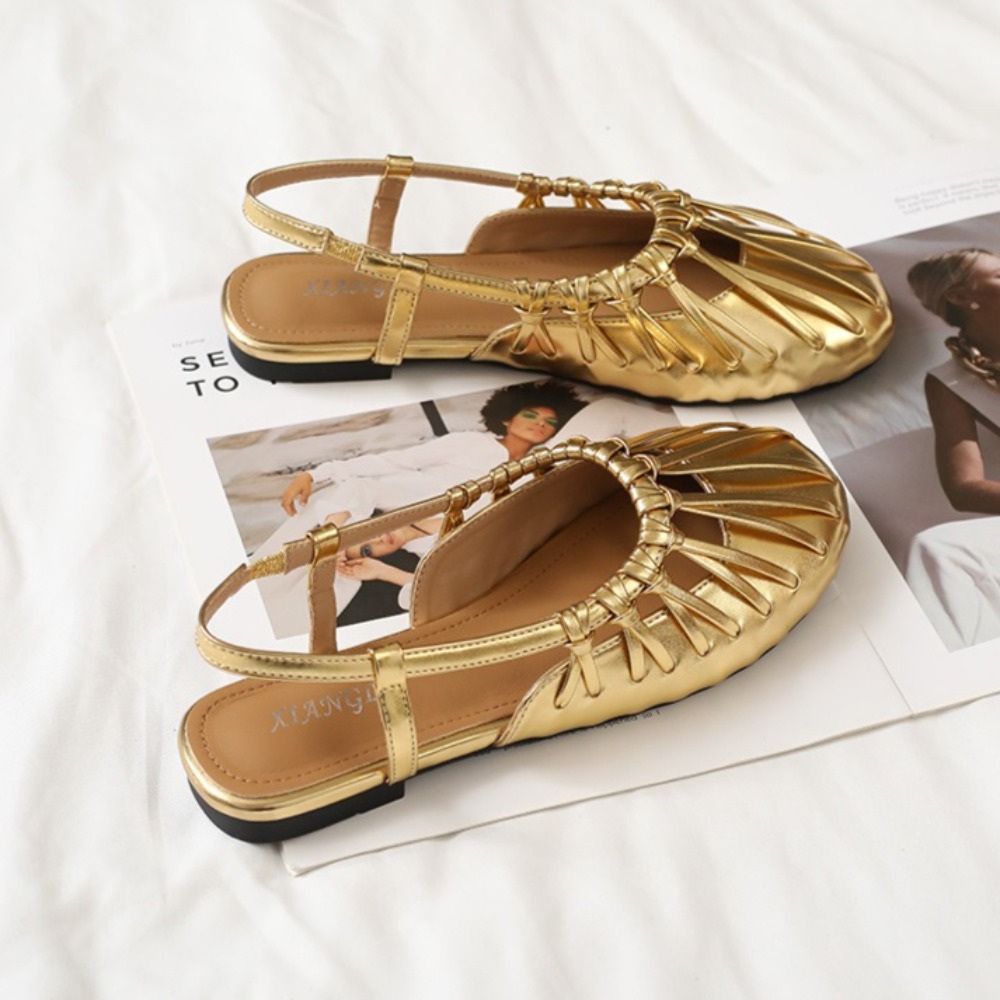 Sandal Wanita Datar Tali Anyam - Women Bags And Shoes ulasan dan harga