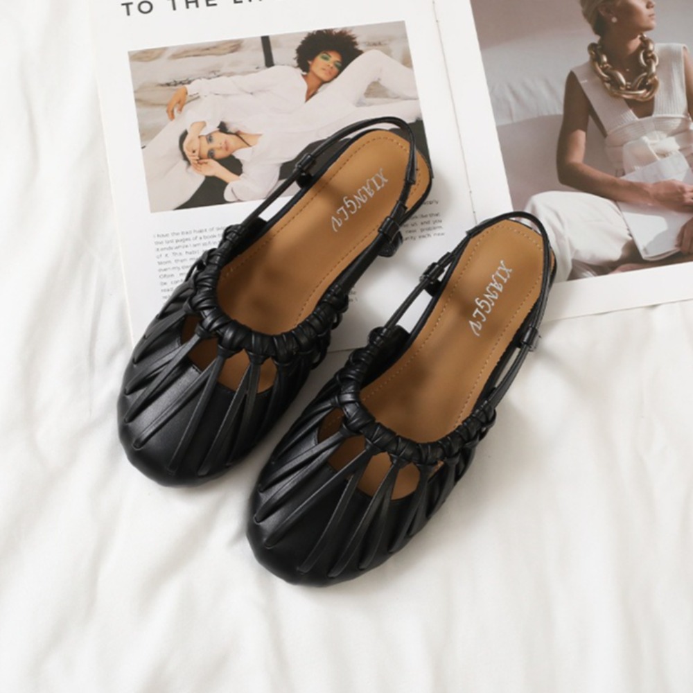 Sandal Wanita Datar Tali Anyam - Women Bags And Shoes ulasan dan harga