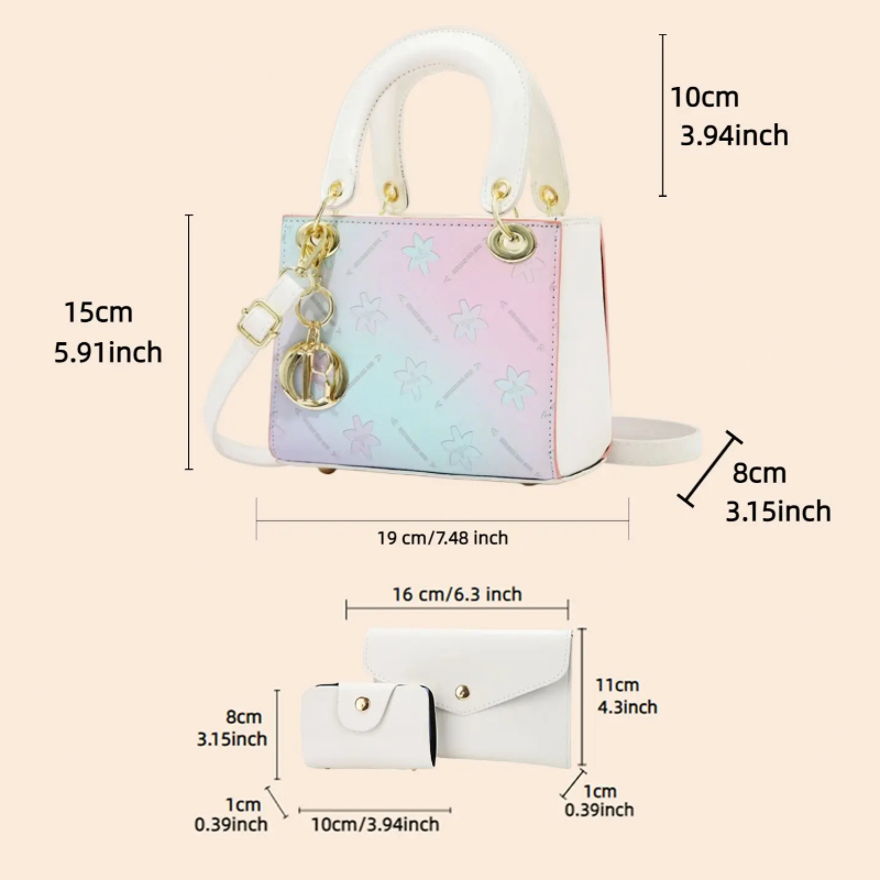 Set Tas Selempang Cetak Gradie - Women'S Crossbody Bags ulasan dan harga