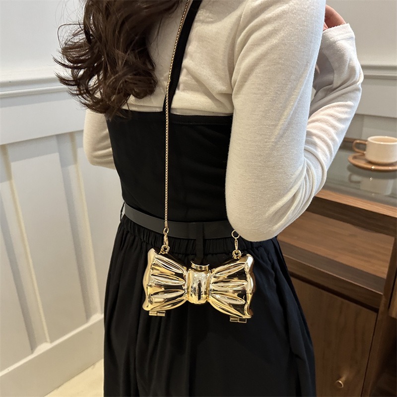 Tas Clutch Mini Bentuk Pita Lo - Clutch Bag Evening ulasan dan harga