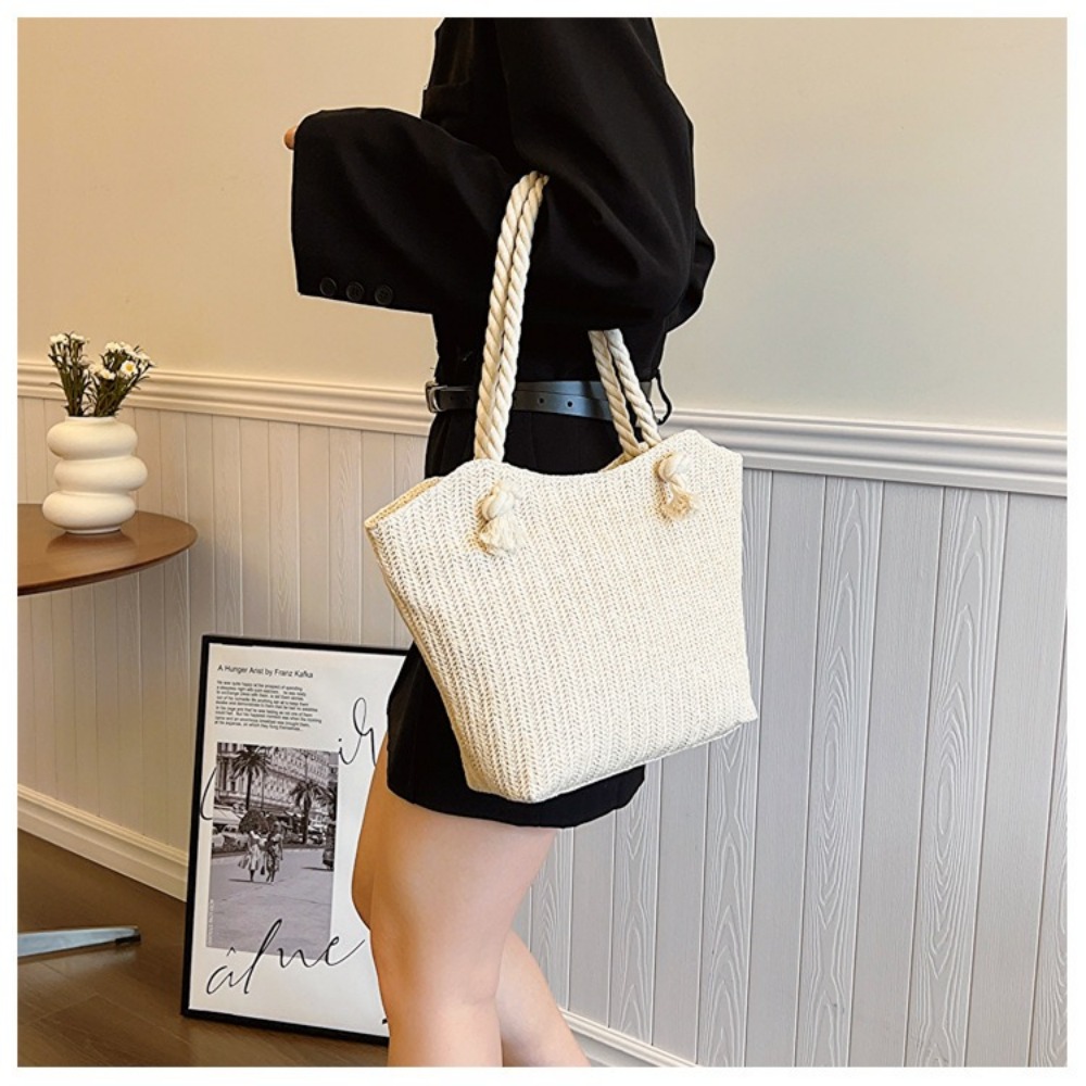 Tas Pantai Musim Panas Baru Ka - Women'S Raffia Bags ulasan dan harga