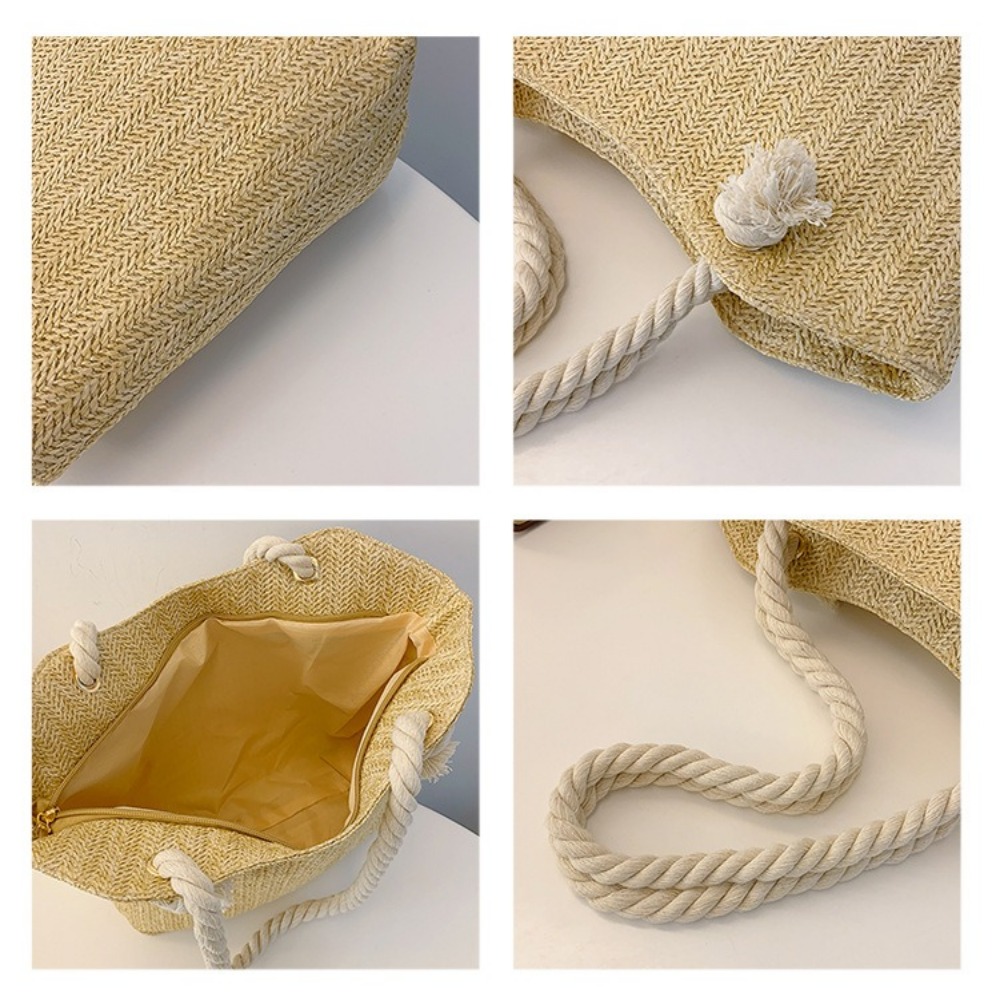 Tas Pantai Musim Panas Baru Ka - Women'S Raffia Bags ulasan dan harga