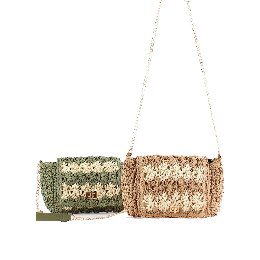 Tas Selempang Jerami untuk Wan - Women'S Raffia Bags ulasan dan harga