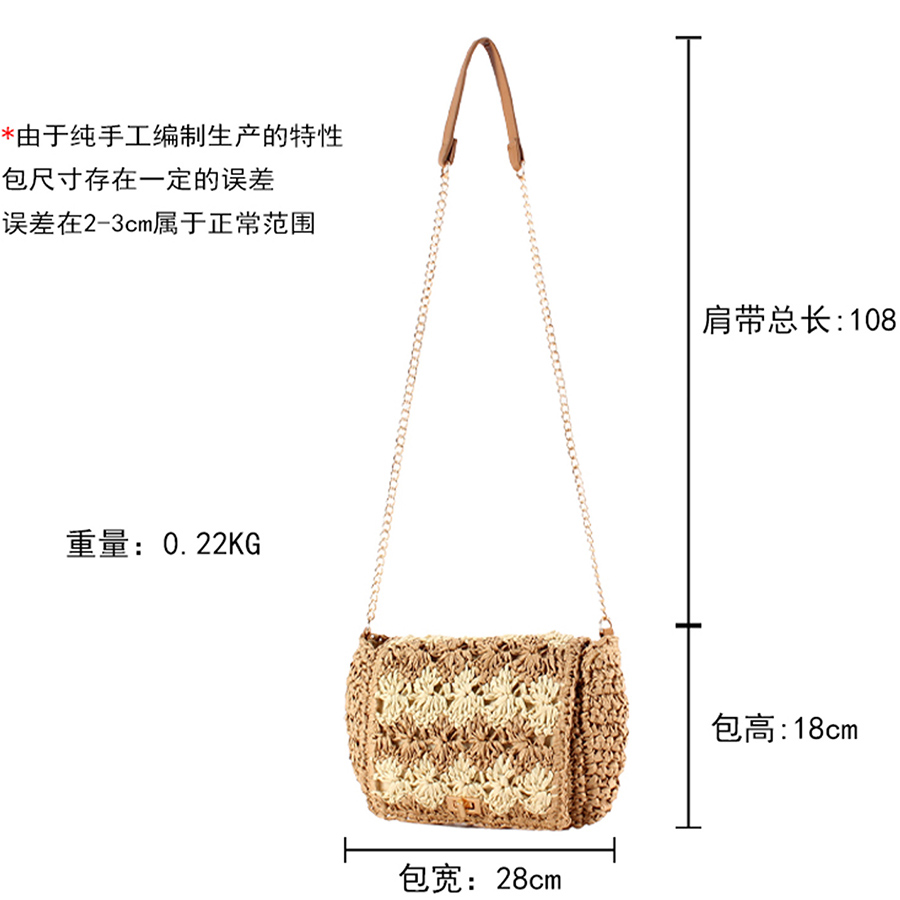 Tas Selempang Jerami untuk Wan - Women'S Raffia Bags ulasan dan harga