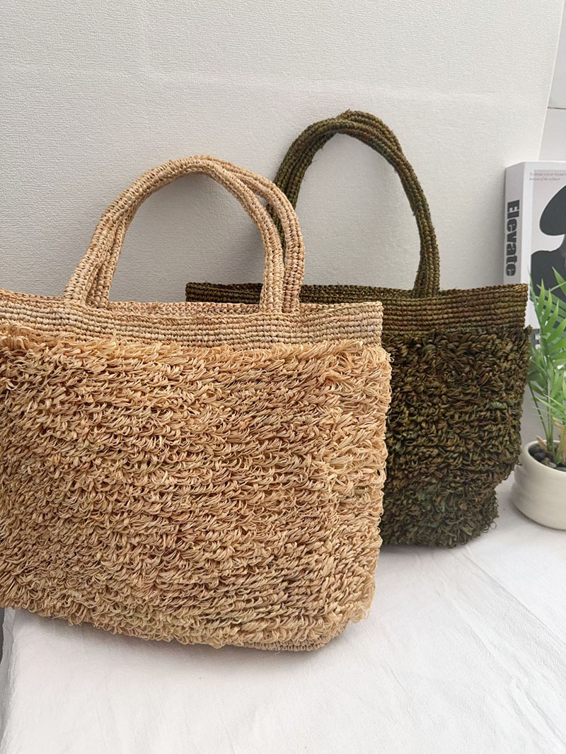 Tas Jerami Rafia Mewah Tas Bah - Women'S Raffia Bags ulasan dan harga