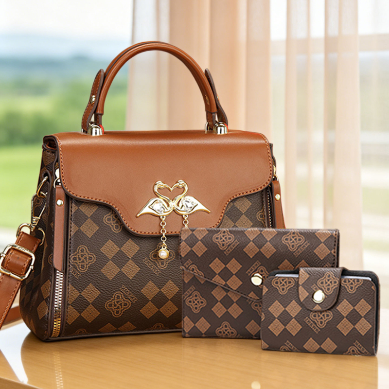 Set tas wanita 3-in-1, tas sel - Women'S Crossbody Bags ulasan dan harga