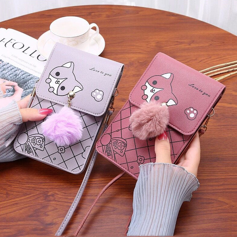 Tas Ponsel Layar Sentuh Pola K - Women'S Crossbody Bags ulasan dan harga
