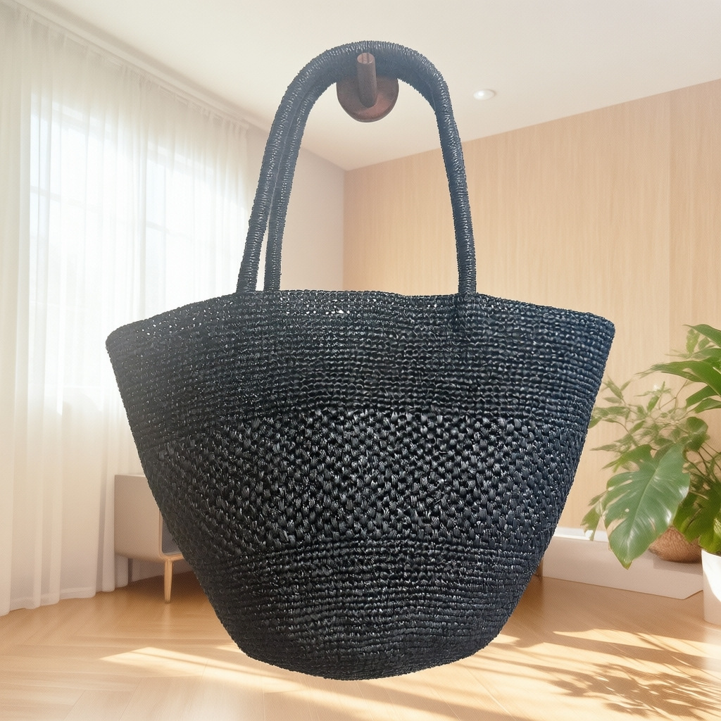 Tas Jerami Rafia Kapasitas Bes - Women'S Raffia Bags ulasan dan harga