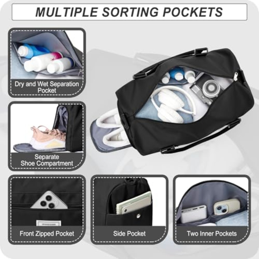 Tas Duffel Olahraga Kecil Warn - Women Bags And Shoes ulasan dan harga
