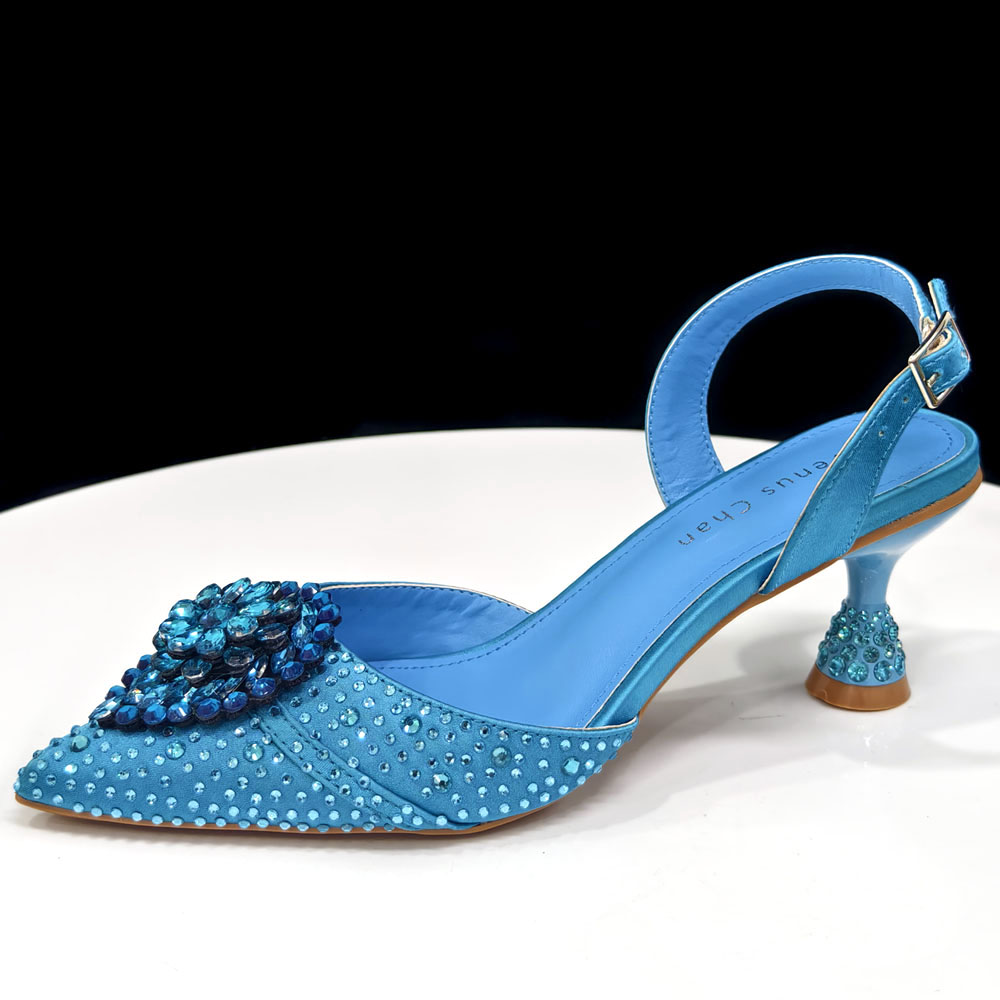 Sepatu Hak Tinggi Kristal Rhin - Clutch Bag Evening ulasan dan harga