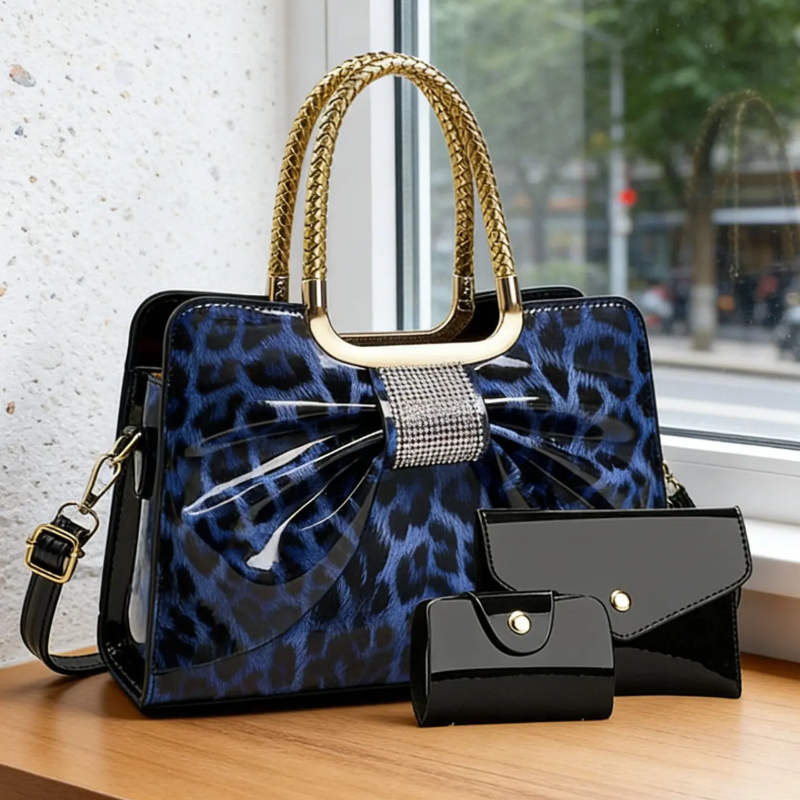 Tas Wanita Motif Macan Tutul d - Women'S Crossbody Bags ulasan dan harga